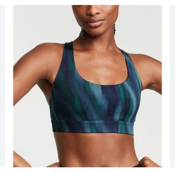 Victorias Secret Flow on Point Strappy Back Minimal Support Sports Bra XS New - Picture 4 of 4